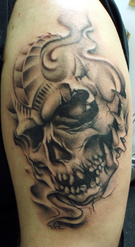 Tattoos - Skull - 25176