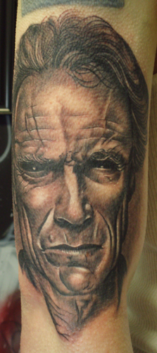 Tattoos - Clint Eastwood