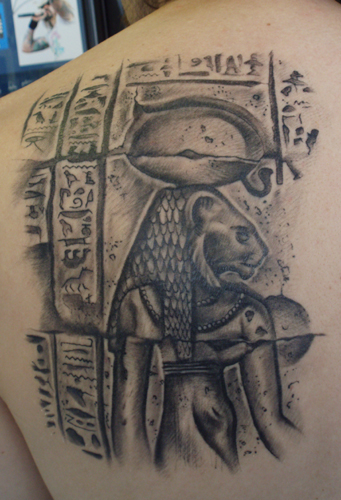 Tattoos - Egyptian carving - 30573