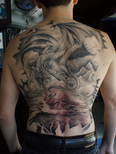 Tattoos - Flying Dragon - 31885