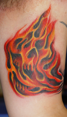 Tattoos - burn baby burn - 15377