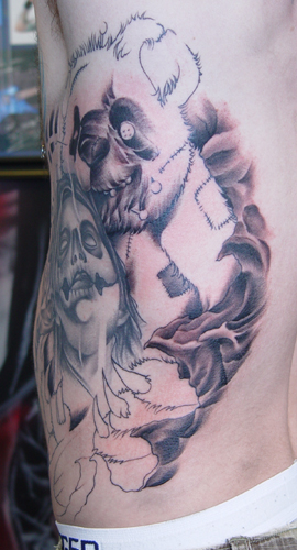 Tattoos - Ted with Head - 13505