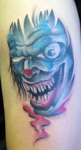 Tattoos - Happy Birthday Clown - 15670
