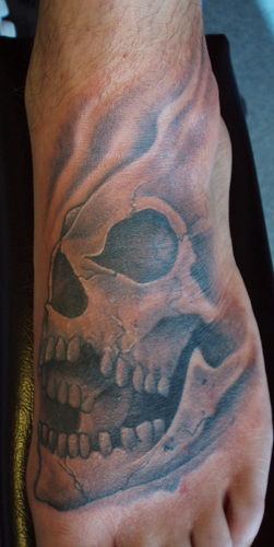 Tattoos - Skullfoot - 27736