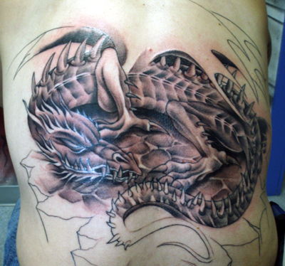 Tattoos - Dragonback - 25180