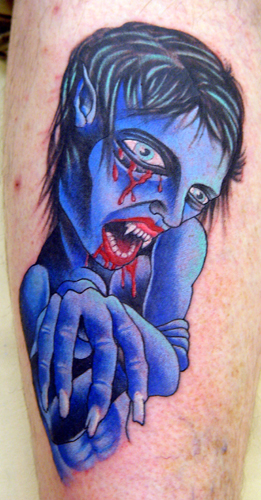 Tattoos - Vamp chick - 16187