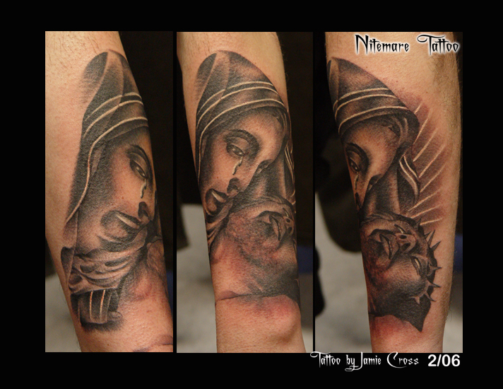 mother and son by Jamie Cross: TattooNOW