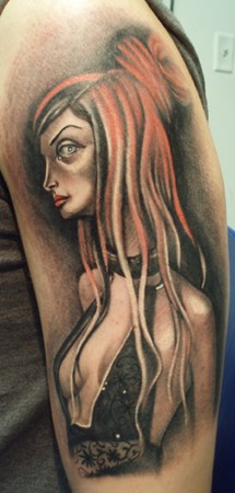 Tattoos - Lori Earley painting - 43528