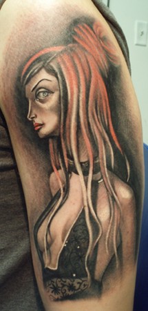 Tattoos - Lori Earley painting - 43528