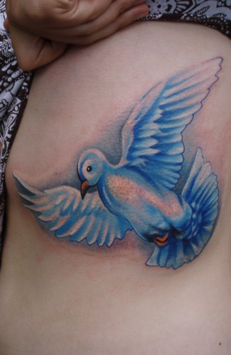 Tattoos - Blue dove - 50873