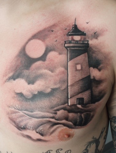 Tattoos - Brent's lighthouse - 50869