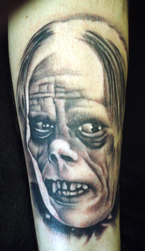 Frankenstein Face tattoos scars A5  Like ink