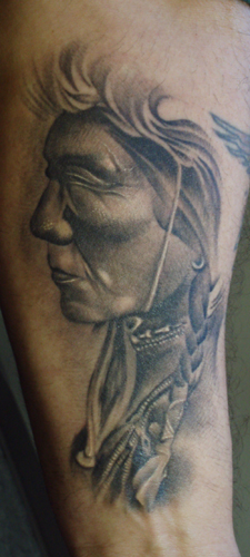 Tattoos - Healed Injun - 27738