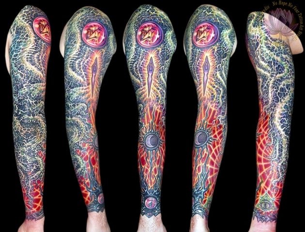 Color Tattoo Sleeve By James Kern Tattoonow Color Tattoo Sleeve By James Kern Tattoonow