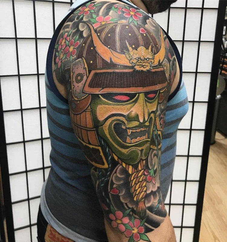 Japanese Pokémon inspired Sleeve  Matt Adamson  Kings Ave  NYC  r tattoos