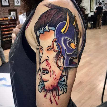 Jon Mesa - Beavis and Butthead Tattoo