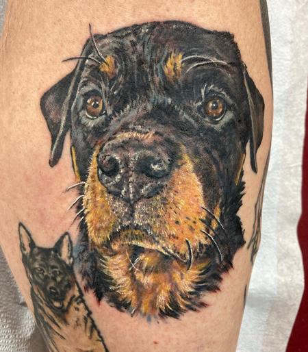 Tattoos - Dog Portrait  - 145371