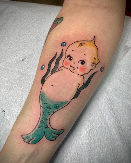 Tattoos - Baby Mermaid - 145341