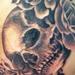 Tattoos - Skull and Roses  - 78291