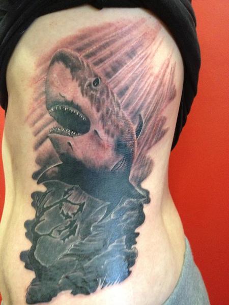Tattoos - shark rib piece - 71684