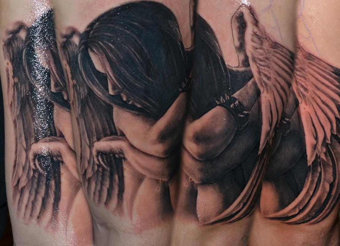 Angel death time by Michele Pitacco: TattooNOW