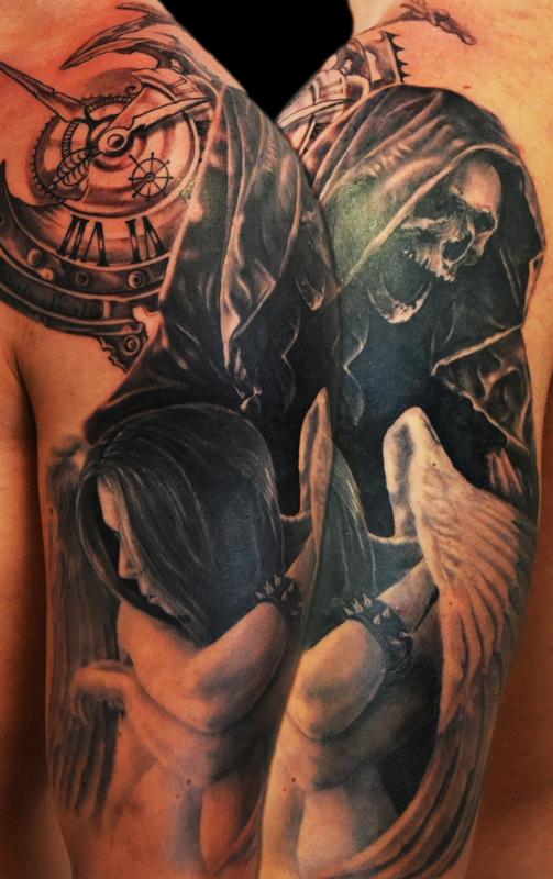 Angel Death Time by Michele Pitacco: TattooNOW