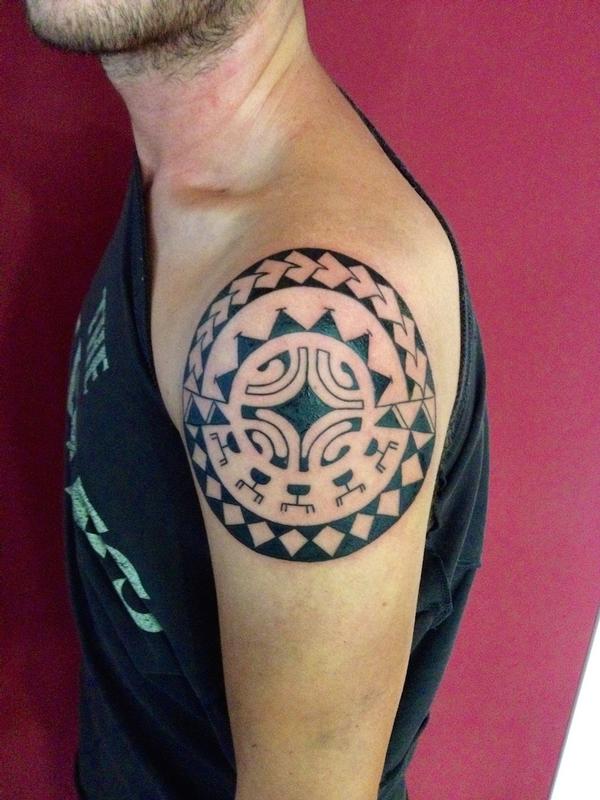 Marquesan tattoo by Massimo De Pase TattooNOW