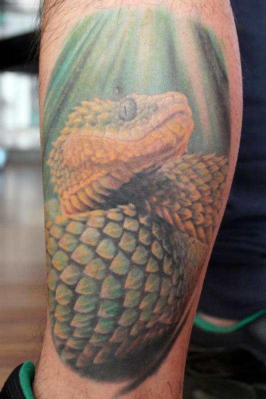 Little snake tattoo