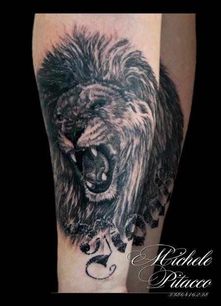 Tattoos - Lion - 112181