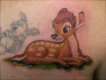 Tattoos - Bambi Cartoon - 27432