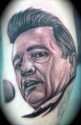 Tattoos - Johnny Cash Portrait - 27436