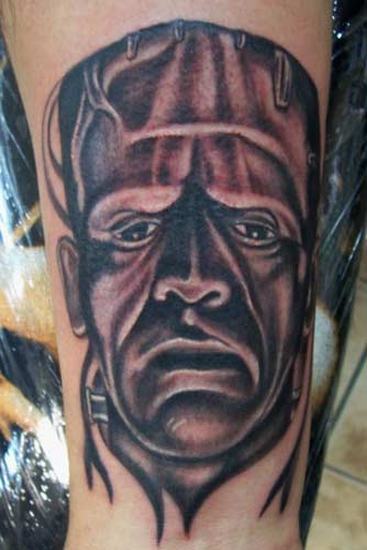 Tattoos - Frankenstein Tattoo - 25496