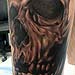 Tattoos - Realistic Black and Grey Skull - 27439