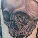 Tattoos - Half a Skull in Smoke - 27440