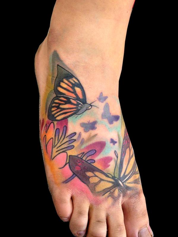 Rose and Butterfly Tattoo Eternal Love and Hope for New Life  neartattoos