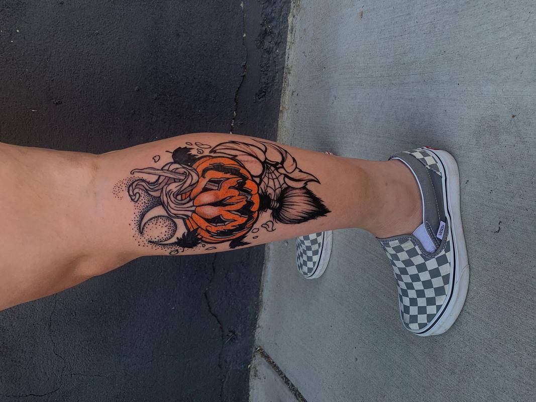Sadie Gabriella Pumpkin Jack O Lantern By Sadie Gabriella Tattoonow