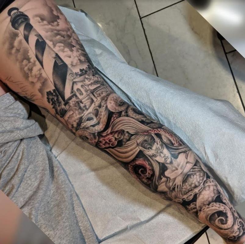 Bonnie Seeley Nautical Sleeve by Bonnie Seeley: TattooNOW