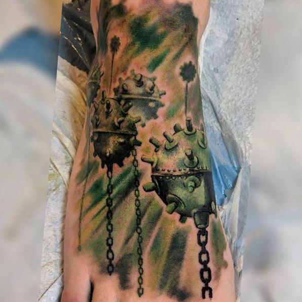 Bonnie Seeley Sea Mines by Bonnie Seeley TattooNOW