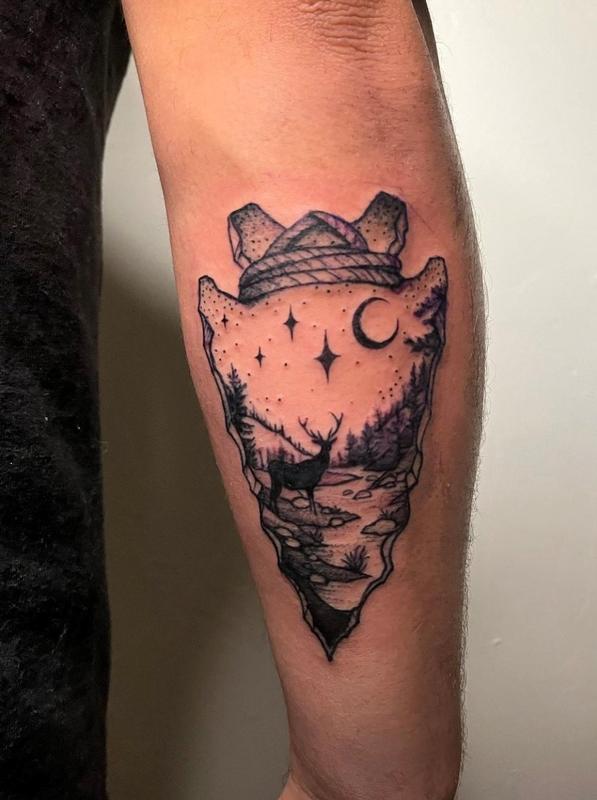 Brennan Walker Arrowhead by Brennan Walker: TattooNOW