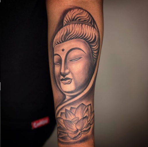 Red Buddha Tattoo Transparent PNG  800x450  Free Download on NicePNG