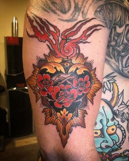 Tattoos - Billy Williams Sacred Heart - 138346