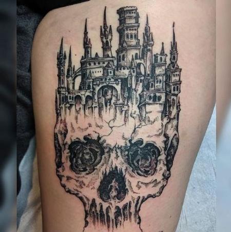 Tattoos - Skull Castle - 139296