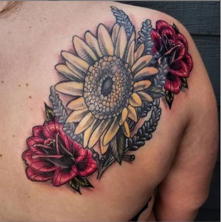Tattoos - Cody Cook Flowers - 138985