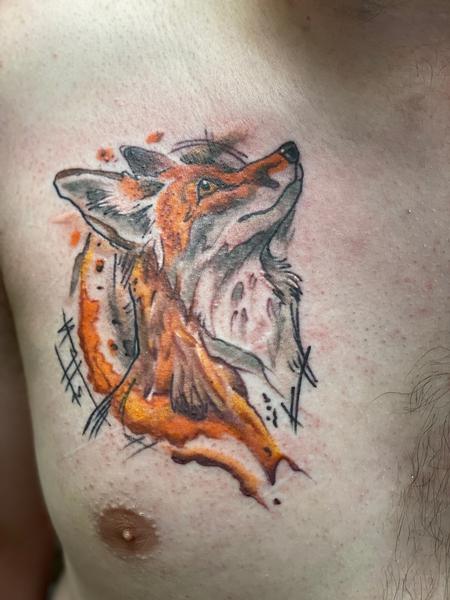 Fia - Fia Watercolor Fox