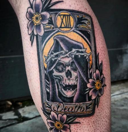 Tattoos - Death tarot card - 145324