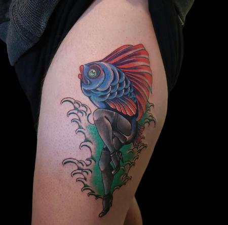 Tattoos - Reverse Mermaid - 145337