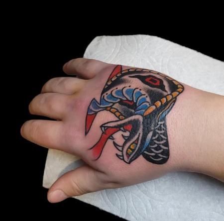 Tattoos - Traditional Cobra - 145392