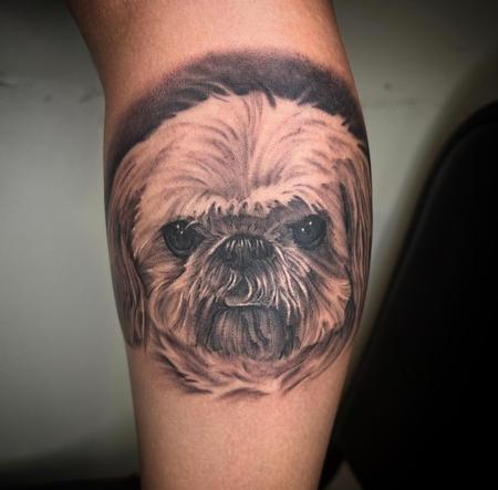 Tattoos - Dog Portrait - 145759