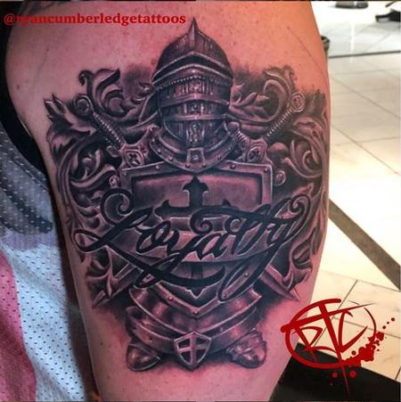 Tattoos - Ryan Cumberledge Knight - Loyalty - 139941
