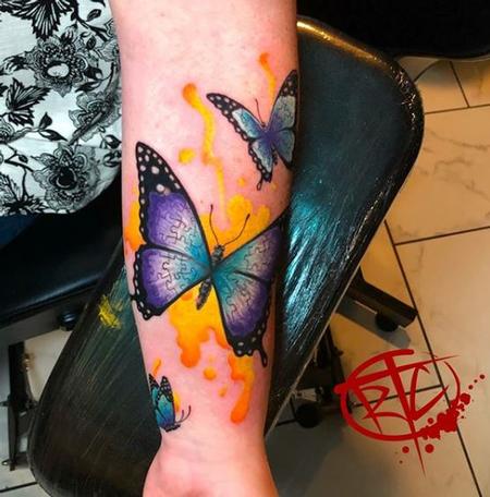 Tattoos - Ryan Cumberledge Puzzle Butterflies - 139753
